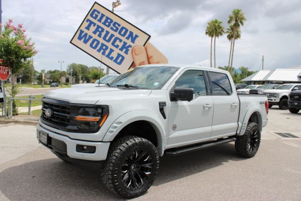 Used 2024 Ford F-150 XLT Black Appearance Plus Crew Cab 6inch Lifted 4x Truck