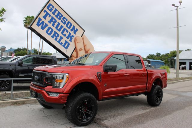 Used 2023 Ford F-150 XLT Sport FX4 Crew Cab Black Widow 6inch Lifted 4x Truck for Sale near Lake Mary, FL, at Gibson Truck World