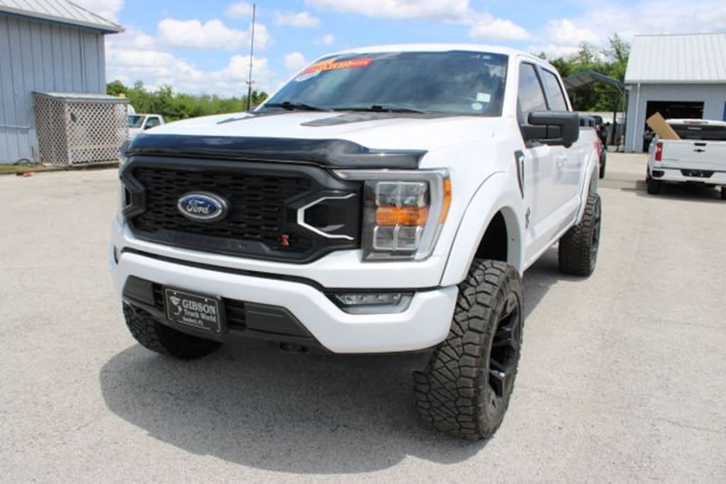 Used 2023 Ford F-150 XLT Sport Crew Cab Black Widow 6inch Lifted 4x4 Truck