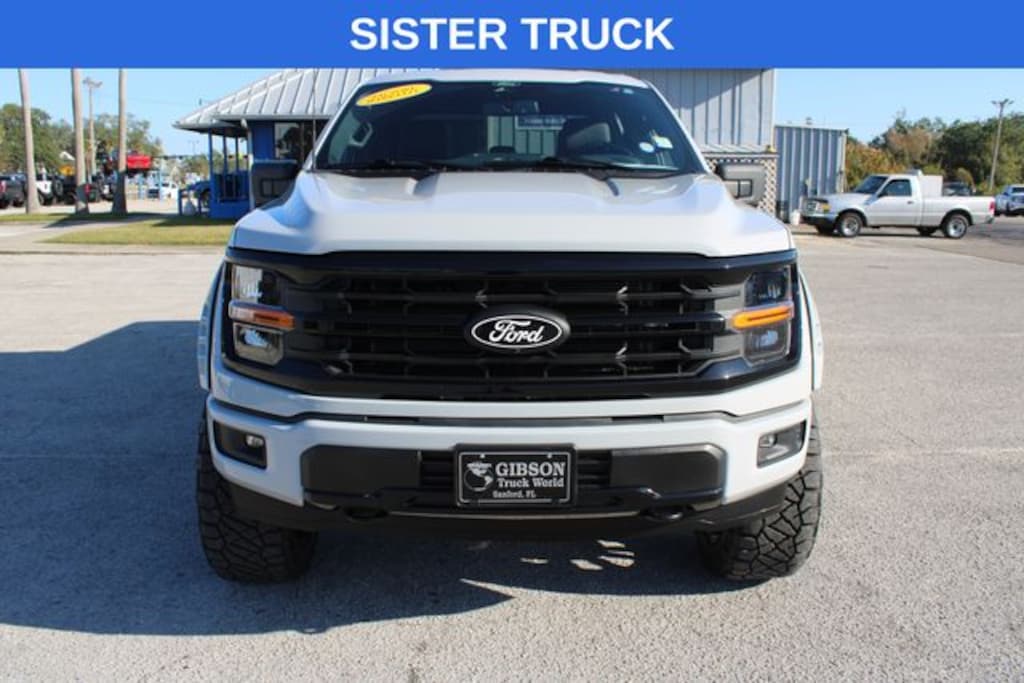 Used 2024 Ford F-150 XLT Black Appearance FX4 Crew Cab 6inch Lifted 4x4 Truck
