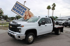 Used 2024 Chevrolet Silverado 3500HD Crew Cab Flatbed 4x4 Truck for Sale in Sanford, FL, at Gibson Truck World