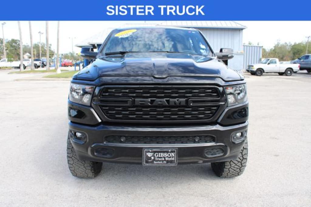 Used 2020 Ram 1500 Big Horn Night Edition Crew Cab Lifted 4x4 Truck