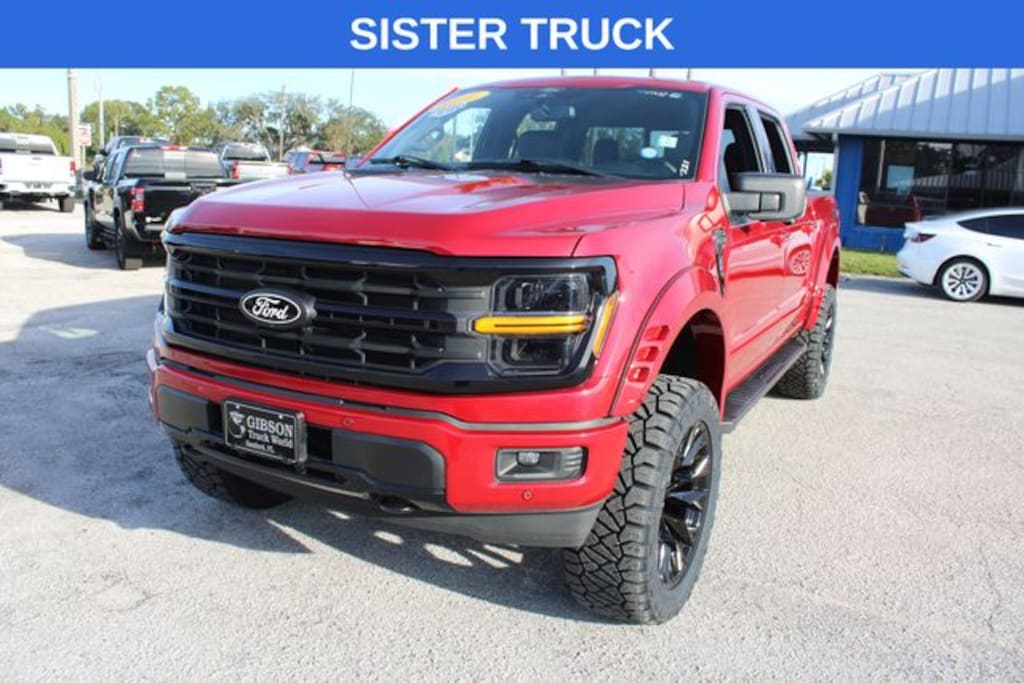 Used 2024 Ford F-150 XLT Black Appearance Crew Cab 6inch Lifted 4x4 Truck
