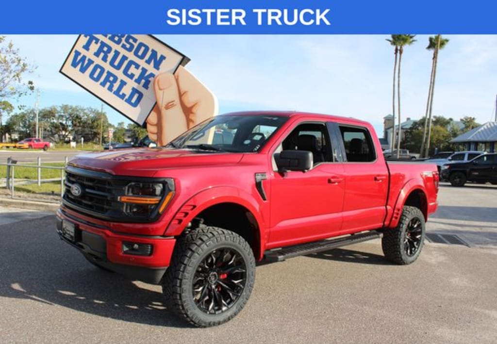 Used 2024 Ford F-150 XLT Black Appearance Crew Cab 6inch Lifted 4x4 Truck