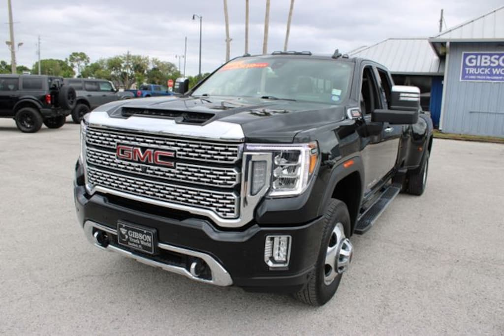 Used 2022 GMC Sierra 3500HD Denali Crew Cab Dually 4x4 Truck