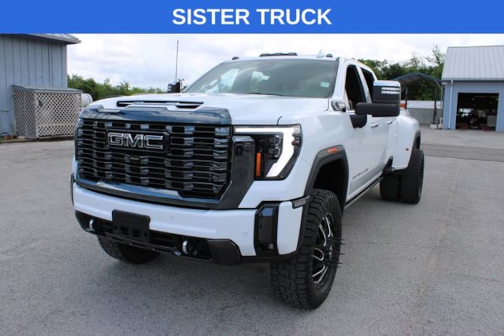 Used 2024 GMC Sierra 3500HD Denali Ultimate Crew Cab 6inch Lifted Dually 4x4 Truck