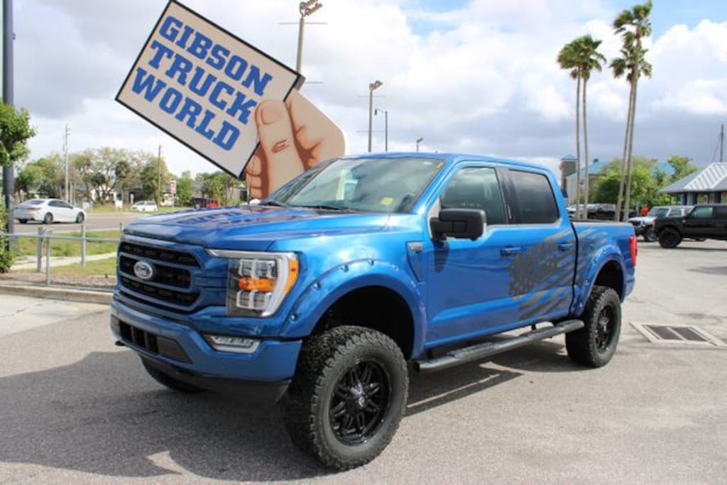 Used 2022 Ford F-150 XLT Sport Crew Cab Sherrod 6inch Lifted 4x4 Truck