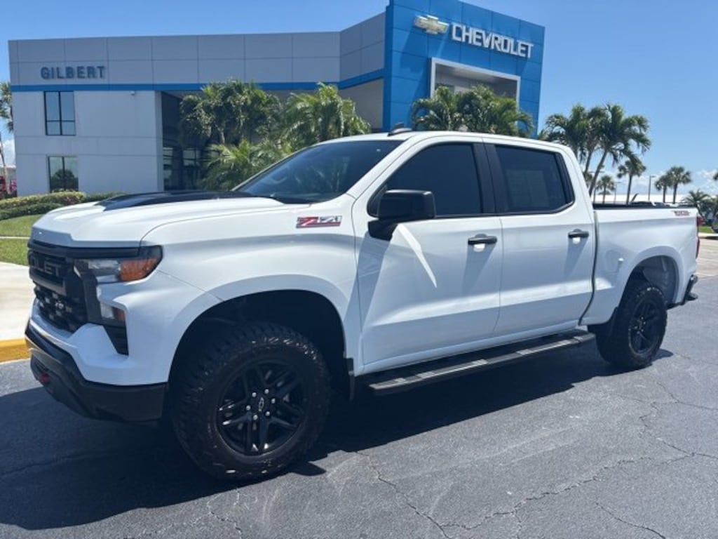 Used 2024 Chevrolet Silverado 1500 Custom Trail Boss Truck Crew Cab