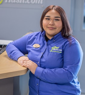 Staff member Katie Torres from 955a256f423d