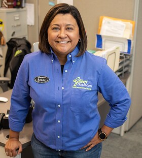 Staff member Renee Juarez from e2be1491ea5e