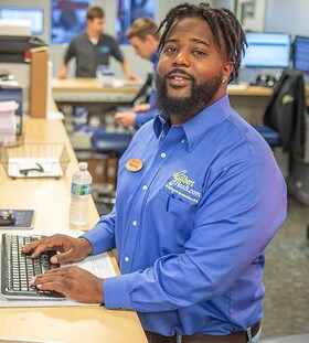 Staff member Marcus Martin from f7143974631f