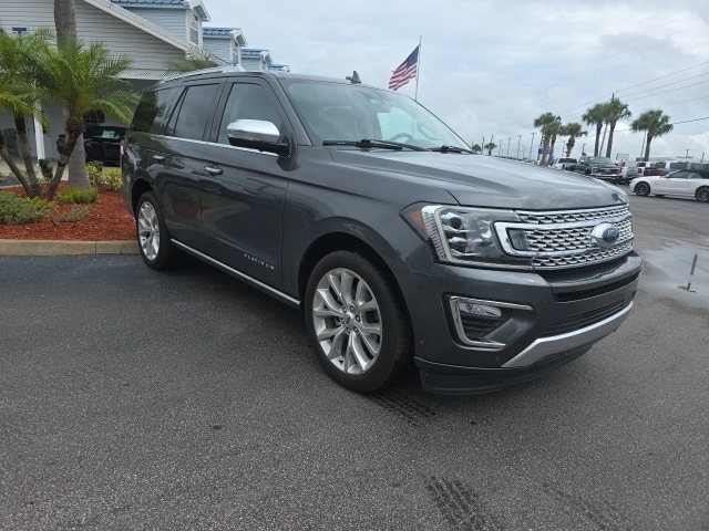 Used 2019 Ford Expedition Platinum with VIN 1FMJU1LT6KEA23188 for sale in Okeechobee, FL