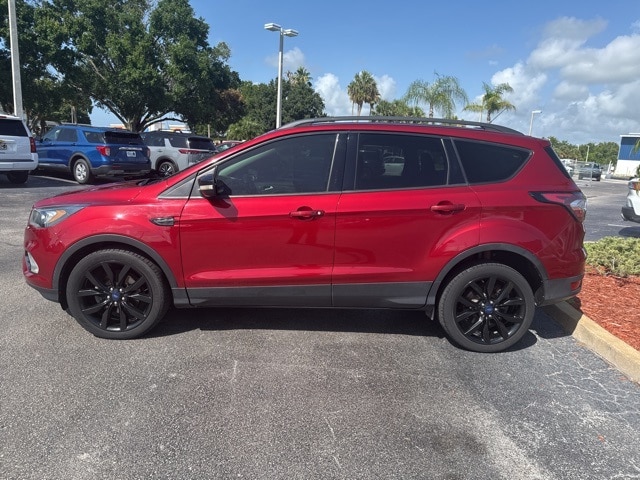 Used 2017 Ford Escape Titanium with VIN 1FMCU0JD6HUB36667 for sale in Okeechobee, FL