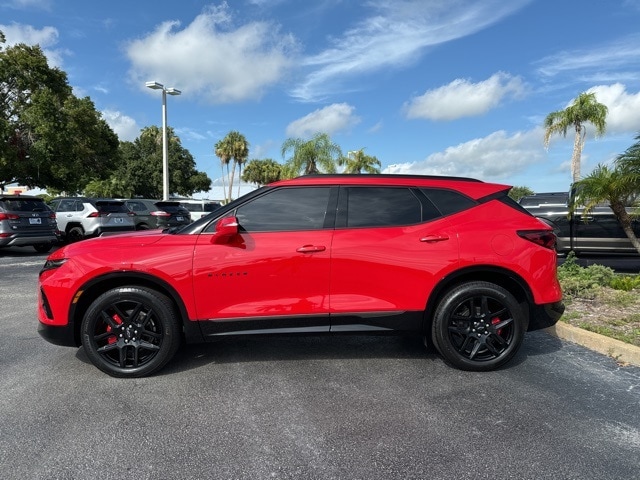 Used 2022 Chevrolet Blazer RS with VIN 3GNKBERS3NS186418 for sale in Okeechobee, FL