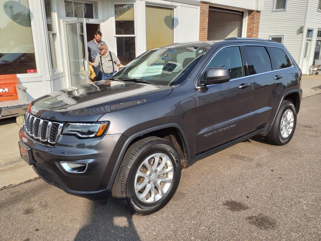 Used 2021 Jeep Grand Cherokee Laredo E with VIN 1C4RJFAG5MC830299 for sale in Sand Creek, WI