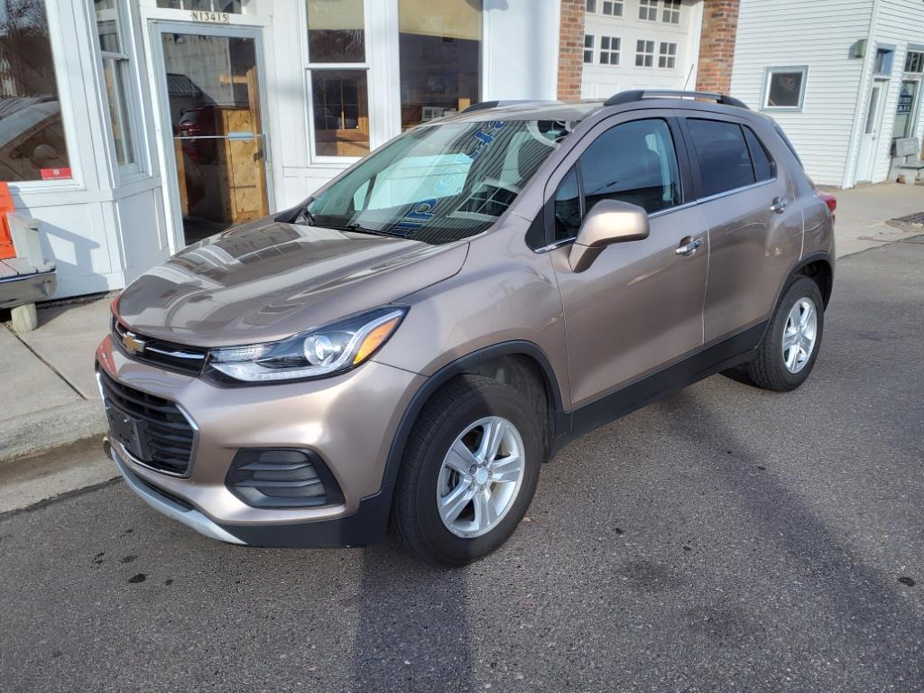 Used 2018 Chevrolet Trax LT with VIN 3GNCJPSB0JL410827 for sale in Sand Creek, WI