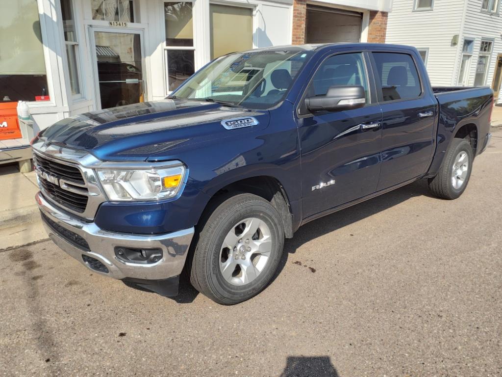 Used 2020 RAM Ram 1500 Pickup Big Horn/Lone Star with VIN 1C6SRFFTXLN370826 for sale in Sand Creek, WI