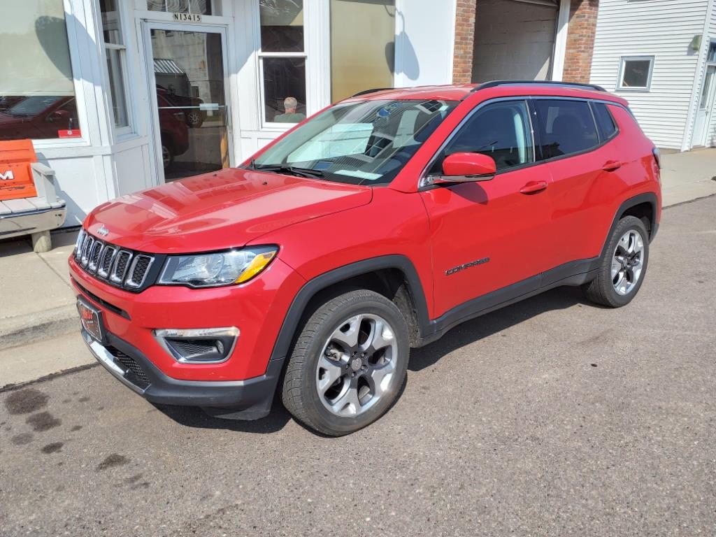 Used 2019 Jeep Compass Limited with VIN 3C4NJDCB9KT776155 for sale in Sand Creek, WI