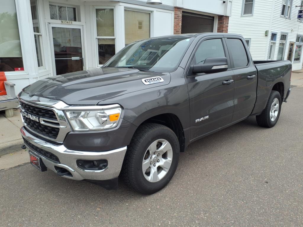 Used 2022 RAM Ram 1500 Pickup Big Horn/Lone Star with VIN 1C6RRFBG8NN100858 for sale in Sand Creek, WI