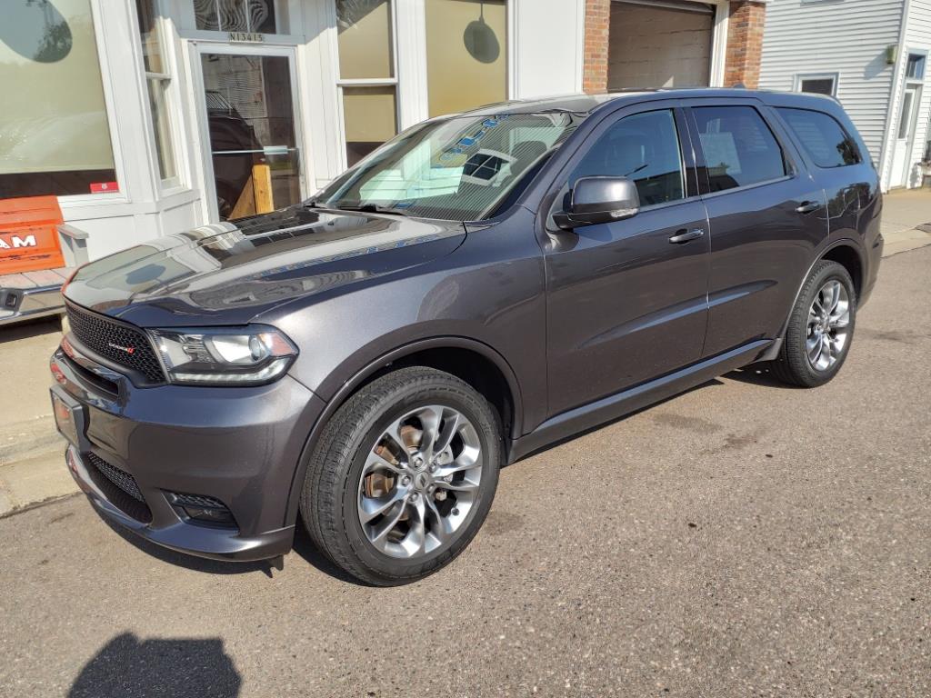 Used 2019 Dodge Durango GT Plus with VIN 1C4RDJDG7KC560401 for sale in Sand Creek, WI