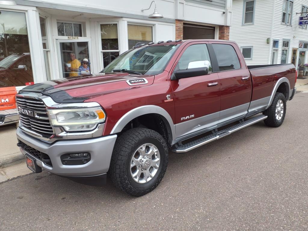 Used 2020 RAM Ram 3500 Pickup Laramie with VIN 3C63R3JL3LG153685 for sale in Sand Creek, WI