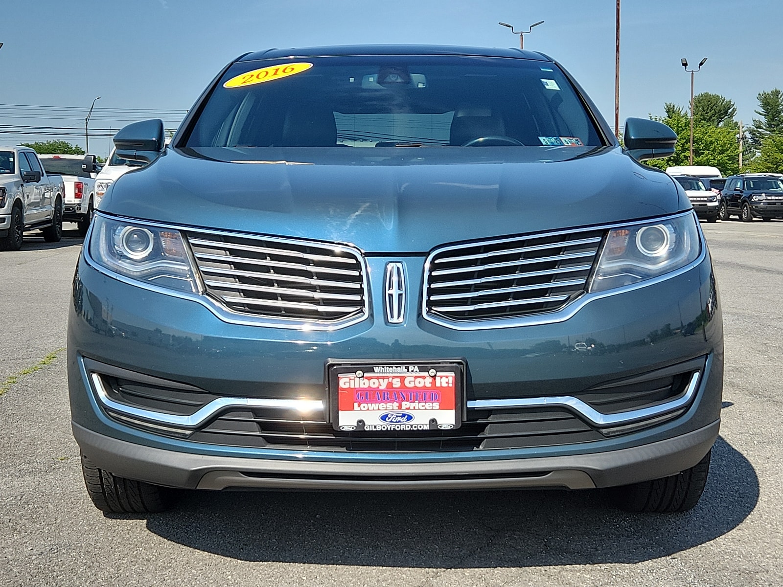 Used 2016 Lincoln MKX Reserve with VIN 2LMTJ8LR5GBL36819 for sale in Whitehall, PA