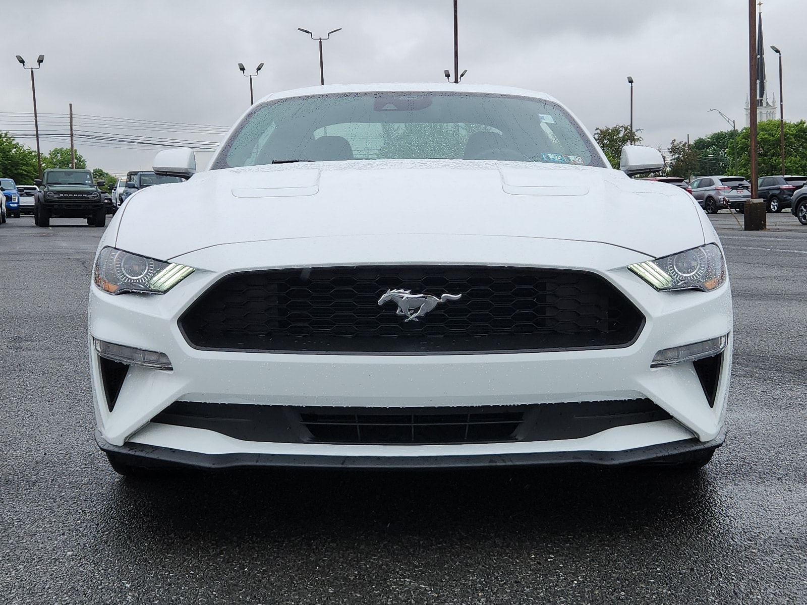 Certified 2022 Ford Mustang EcoBoost with VIN 1FA6P8TH5N5147906 for sale in Whitehall, PA