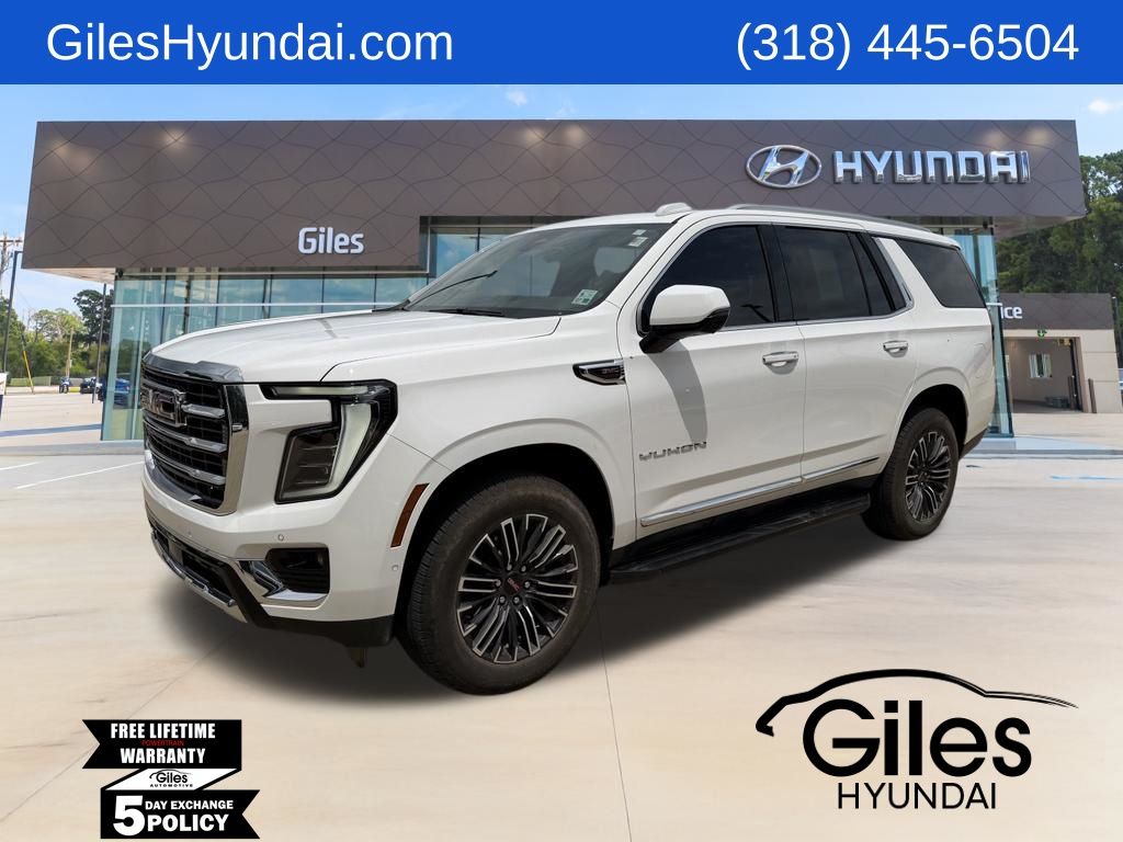 Summit White 2025 GMC Yukon SUV / Crossover 4X2
