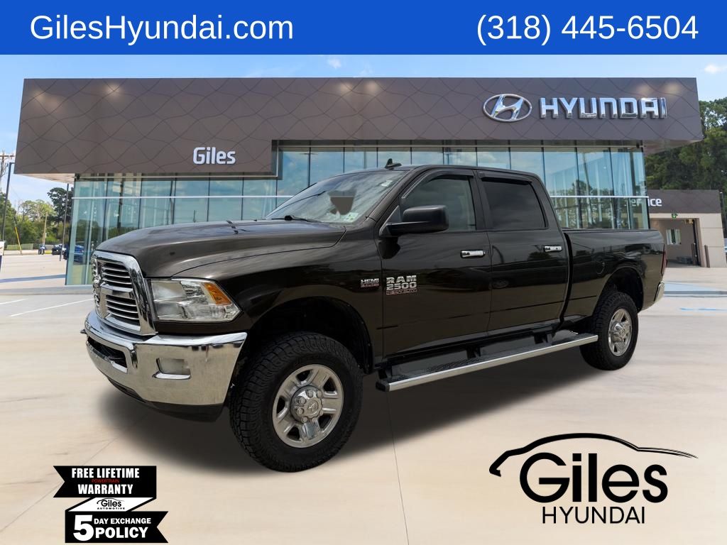Black Gold Pearlcoat 2014 RAM 2500 Pickup Truck Four-Wheel Drive 6-Speed Automatic