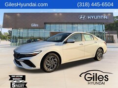 2026 Hyundai Elantra Hybrid Blue Sedan