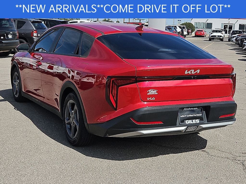Certified 2025 Kia K4 LXS Sedan
