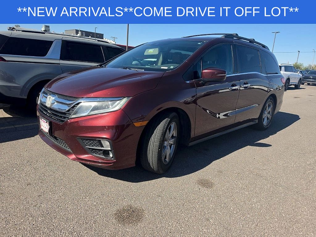 Used 2018 Honda Odyssey EX-L with VIN 5FNRL6H74JB056884 for sale in Las Cruces, NM