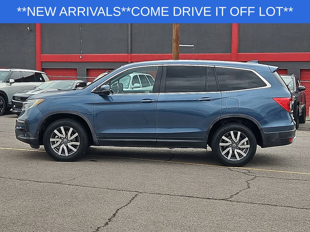 Used 2021 Honda Pilot EX-L with VIN 5FNYF6H58MB078778 for sale in Las Cruces, NM