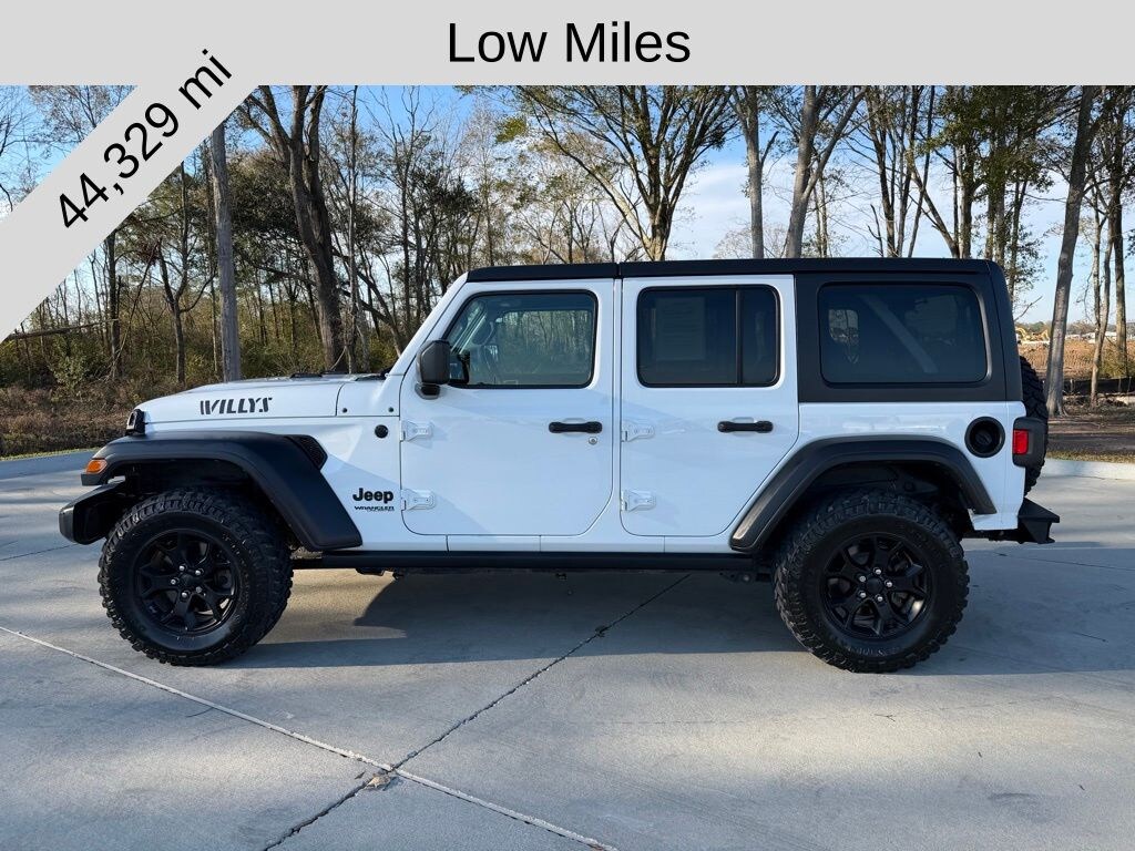 Used 2020 Jeep Wrangler Unlimited Willys SUV