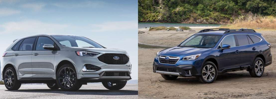 subaru outback and ford edge