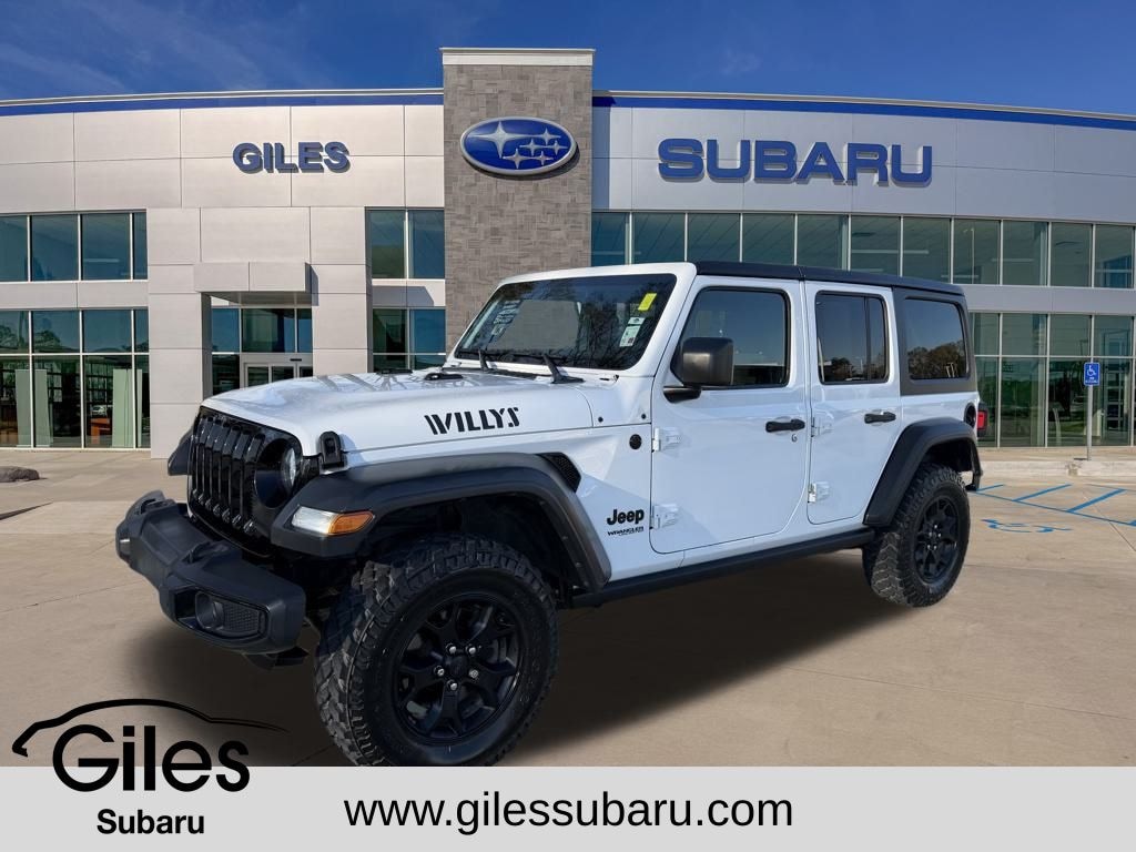 Used 2020 Jeep Wrangler Unlimited Willys SUV