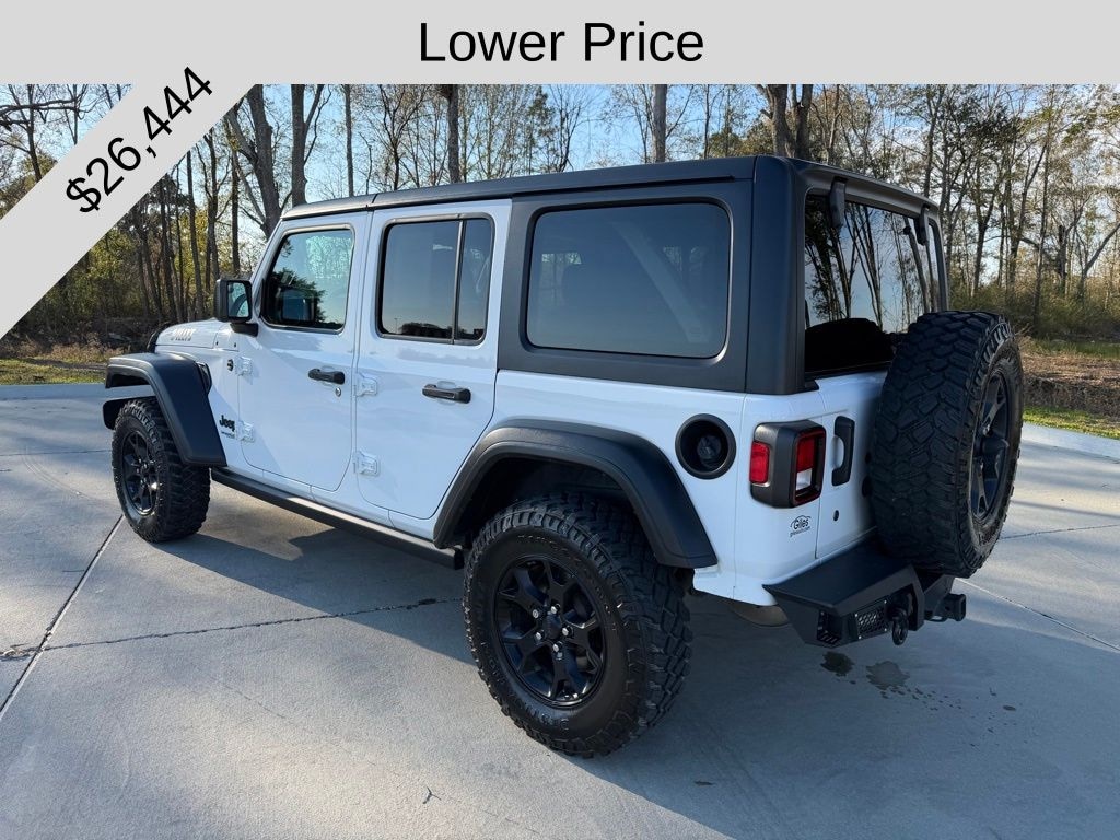 Used 2020 Jeep Wrangler Unlimited Willys SUV