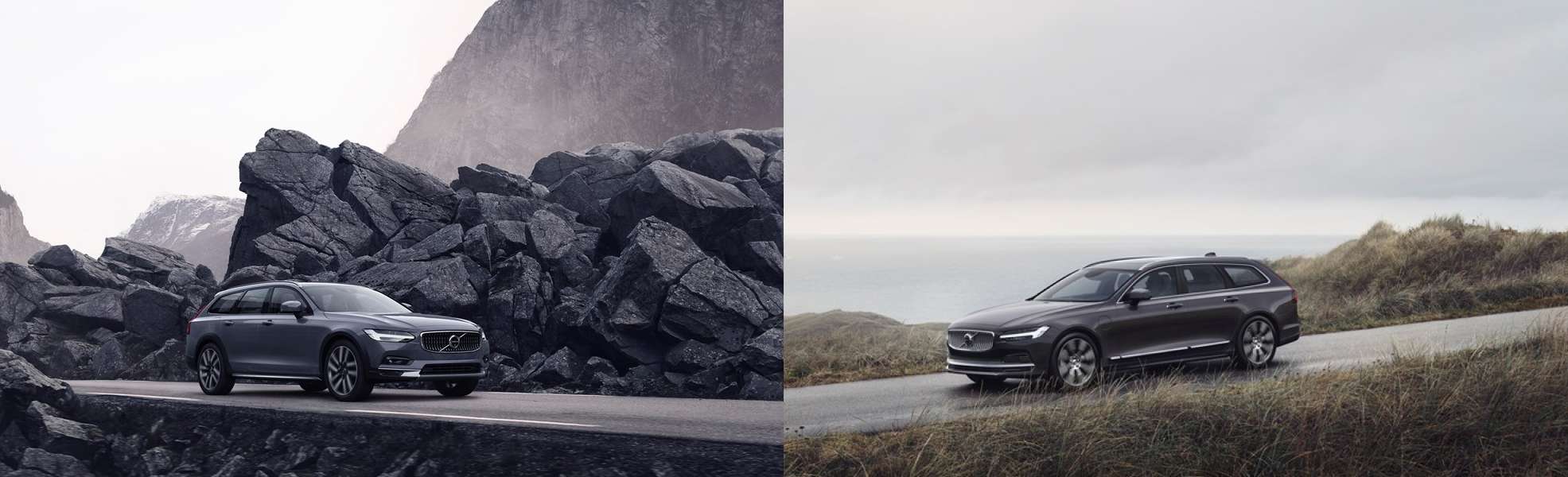 2021 volvo v90 and v90 cross country