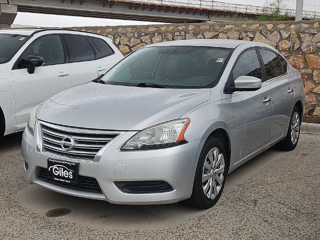 Brilliant Silver 2014 Nissan Sentra Sedan Front-Wheel Drive Continuously Variable Transmission