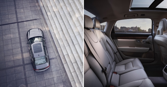 Volvo S90 vs. Audi A6 Dimensions