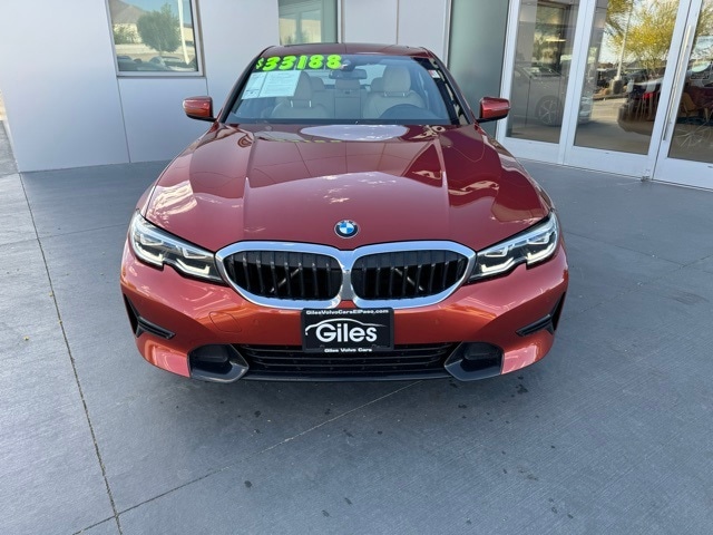 Used 2021 BMW 3 Series 330i with VIN 3MW5R1J02M8B49017 for sale in El Paso, TX