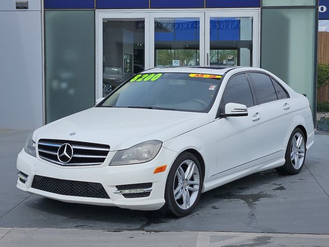 Used 2014 Mercedes-Benz C-Class C250 Luxury with VIN WDDGF4HB9ER312210 for sale in El Paso, TX