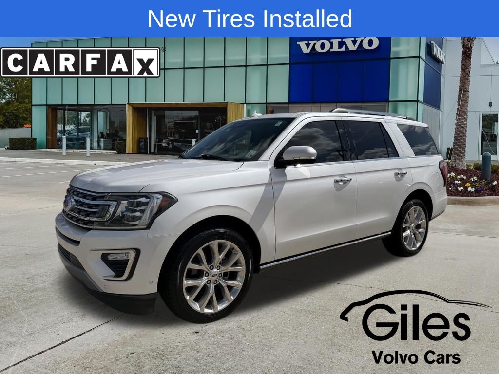 White Platinum Clearcoat Metallic 2019 Ford Expedition SUV / Crossover 4X2 Automatic