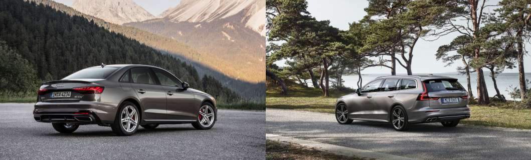 volvo v60 and audi a4
