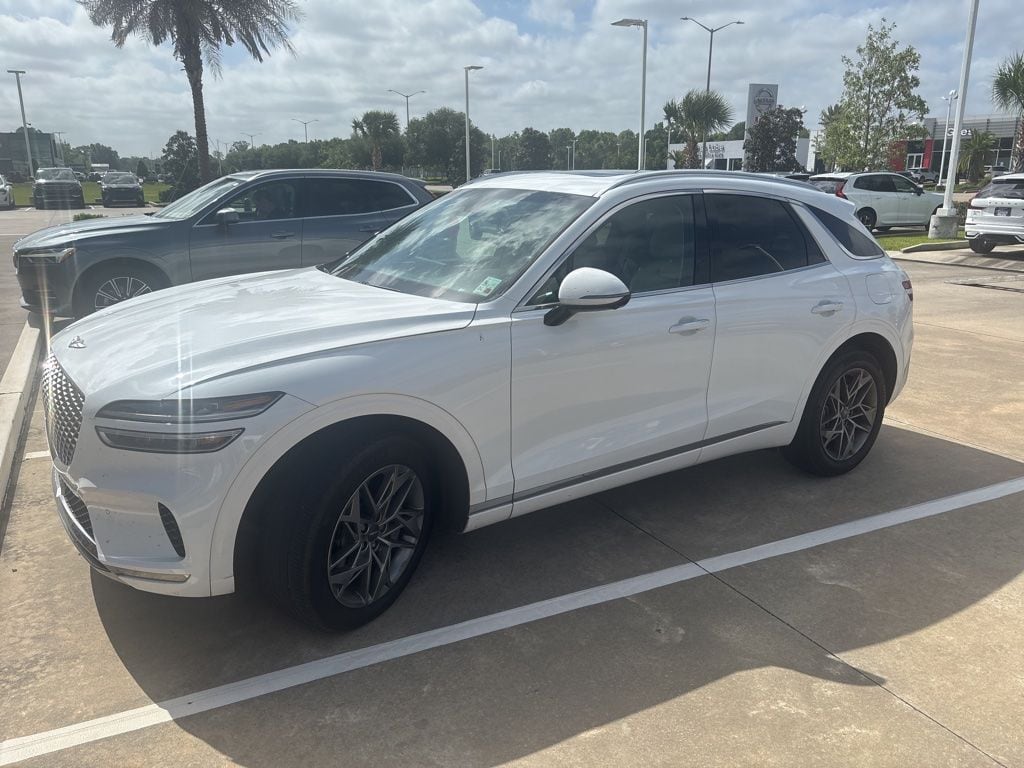 Uyuni White 2024 Genesis GV70 2.5T AWD SUV / Crossover All-Wheel Drive 8-Speed Automatic