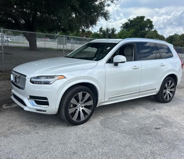 Crystal White 2024 Volvo XC90 SUV / Crossover All-Wheel Drive Automatic
