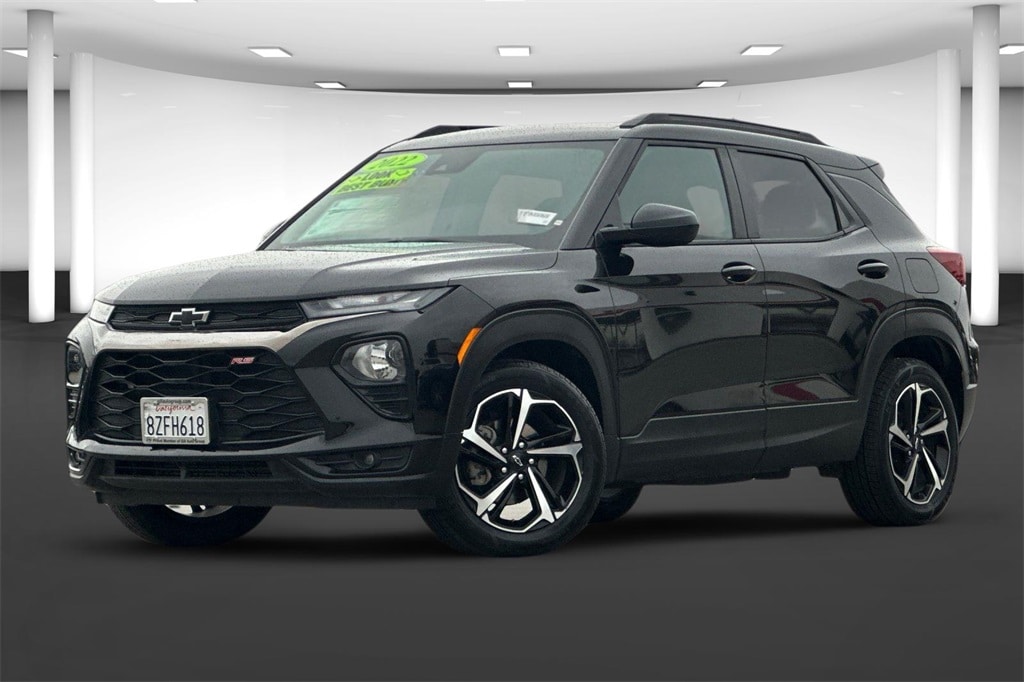 Used 2022 Chevrolet Trailblazer RS with VIN KL79MTSL9NB069606 for sale in Kerman, CA