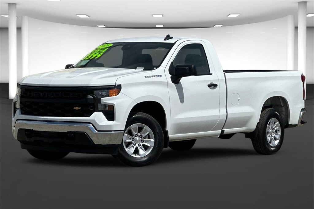 Used 2024 Chevrolet Silverado 1500 Work Truck with VIN 3GCNAAED4RG325618 for sale in Kerman, CA