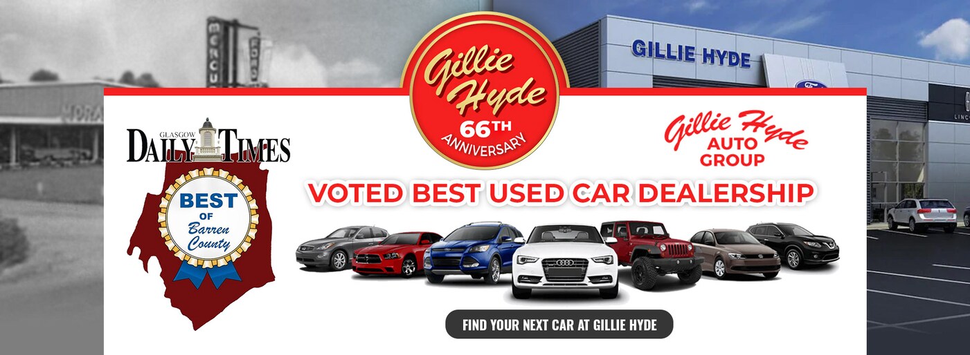Gillie Hyde Auto Group Ford & CDJR Dealership in Glasgow, KY