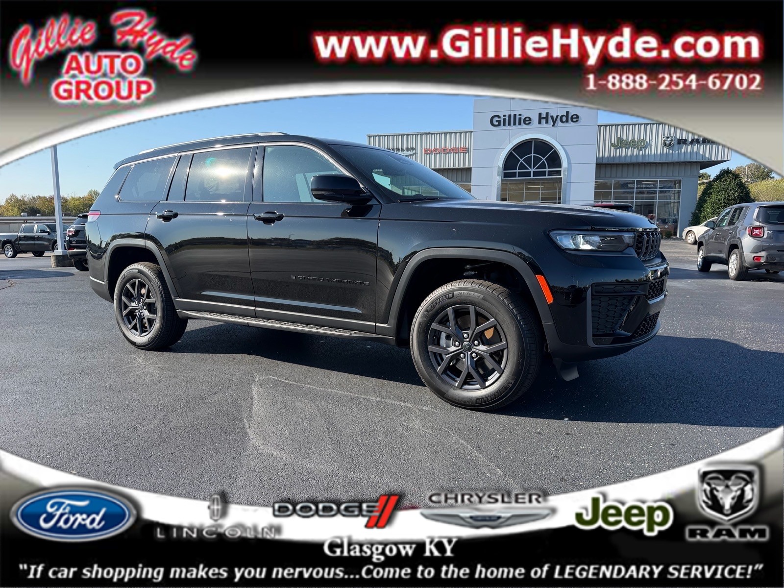 New 2027 Jeep Grand Cherokee L 3 Row LAREDO 4X4 Sport Utility